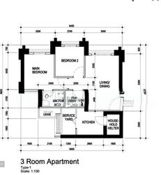 Blk 35 Skyresidence @ Dawson (Queenstown), HDB 3 Rooms #635975231